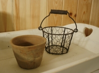 Kvetináč terakota s uchom