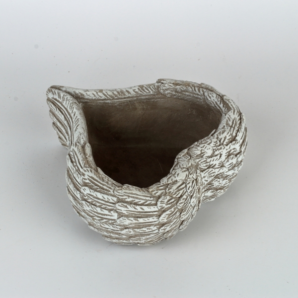 Kvetináč z betónu srdca