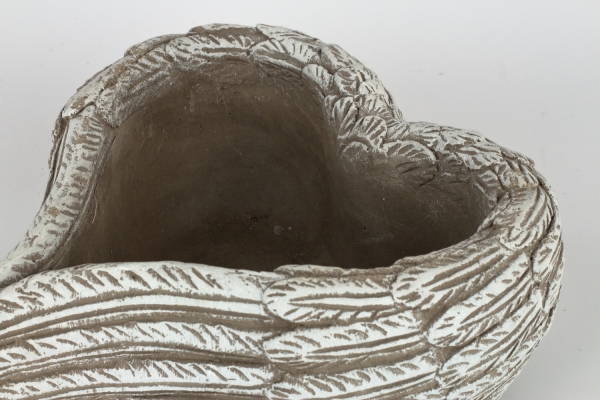 Kvetináč z betónu srdca