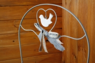 Kvetináč z vŕbového prútia provence 58x38x23cm