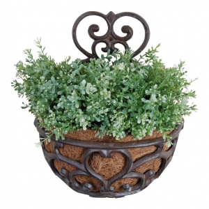 Kvetináče na stenu liatinový ornament