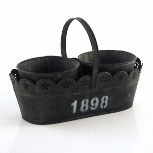 Květináče s přenoskou 28x19x12cm