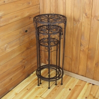 Kvetinový stolík (sada 3ks) 72/61 / 48cm