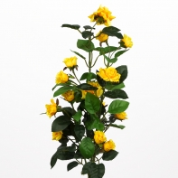 Kytica ruží mini žltá x3 27x73x27cm