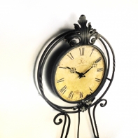 Kyvadlové hodiny kovové nástenné 92cm