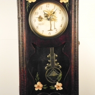 Kyvadlové hodiny nástenné drevené