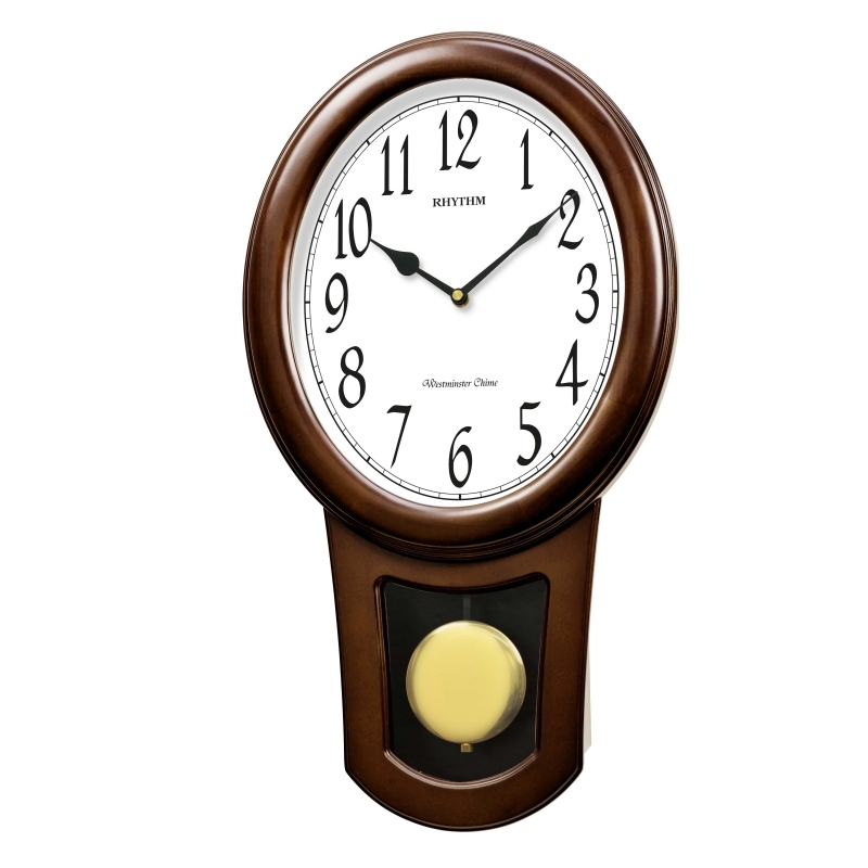 Kyvadlové hodiny oválné 29,1x10x51,9cm