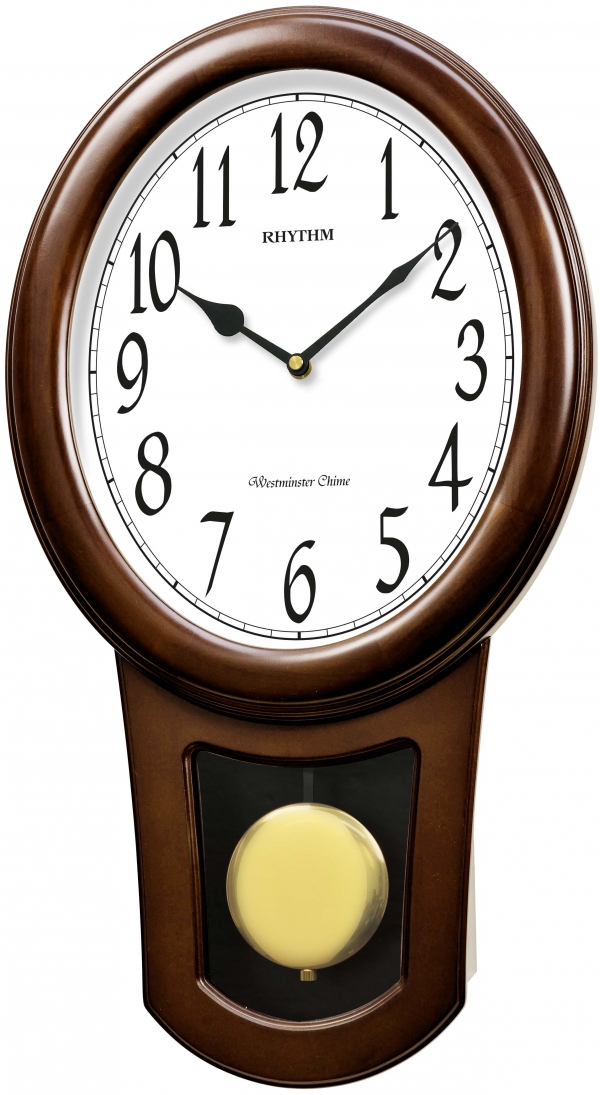 Kyvadlové hodiny oválne 29,1x10x51,9cm