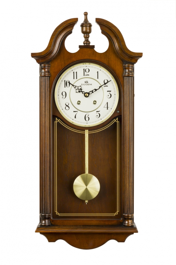 Kyvadlové hodiny vyrezávané 27,5x11,5x59cm