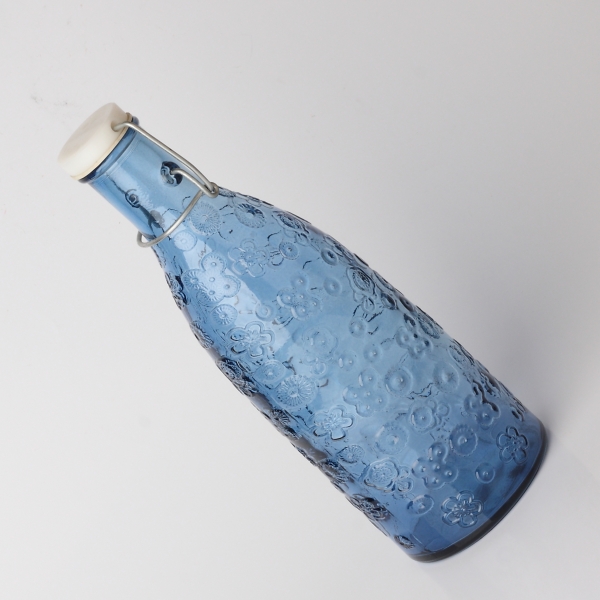 Fľaša modrá FLORA 1l