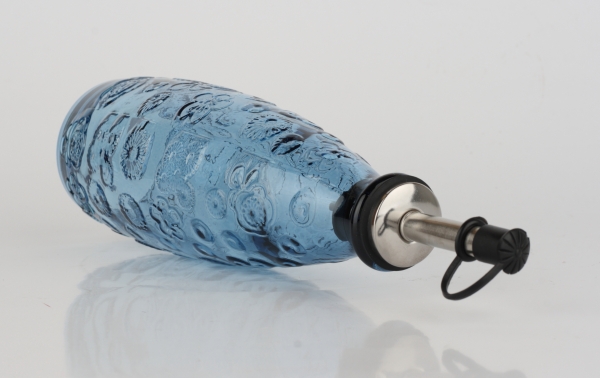 Fľaša na olej FLORA modrá