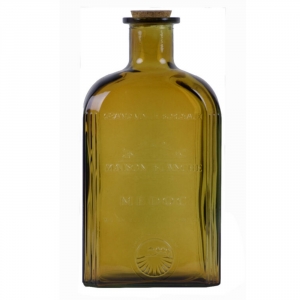 Fľaša na slivovici 4,6L oranžová|topaz