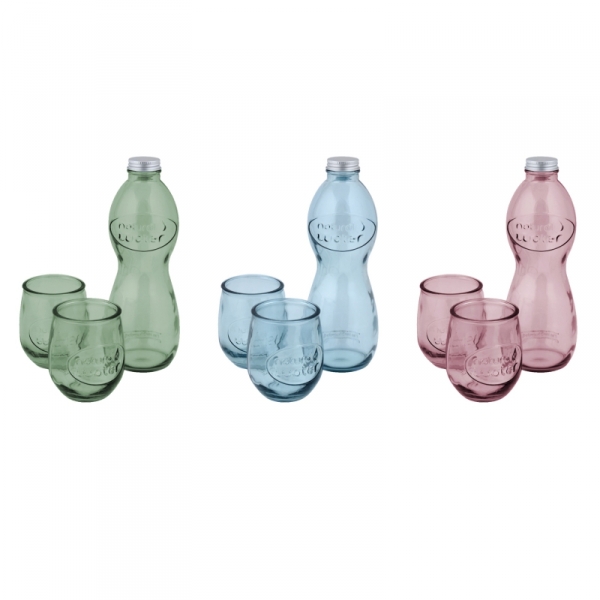 Fľaša na vodu a 2 poháre