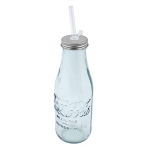 Fľaša so slamkou Coca Cola 0,6l