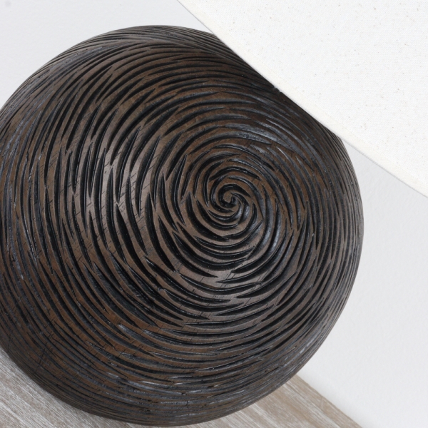 Lampa Polyresin s kĺbovým cylindrom 60W