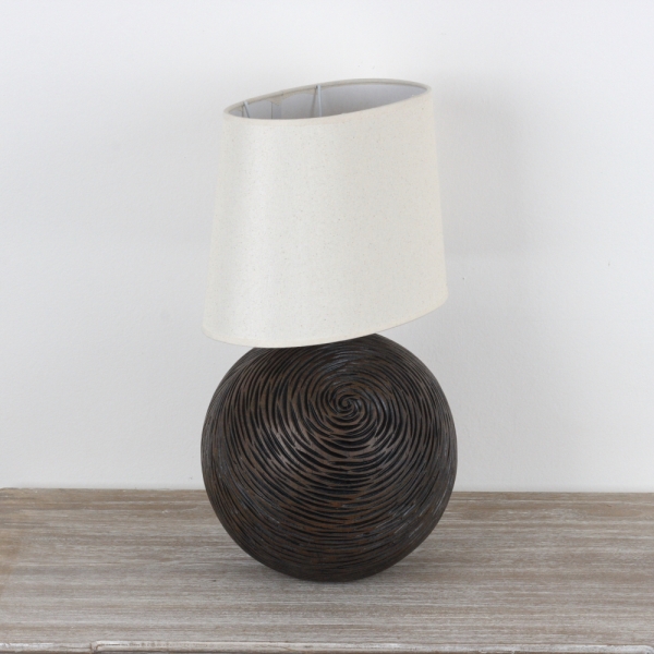 Lampa Polyresin s kĺbovým cylindrom 60W