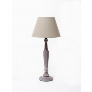 Lampa sústruženie hnedá 57 cm