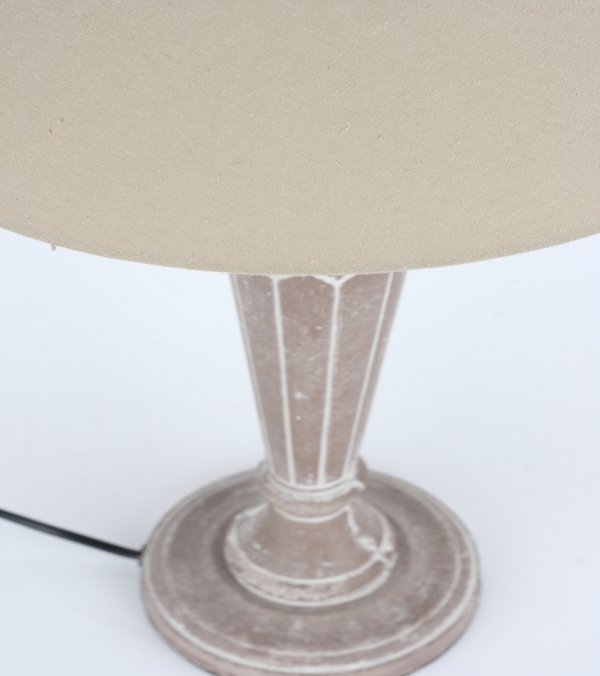 Lampa sústruženie hnedá 57 cm