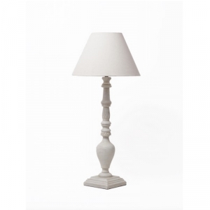 Lampa vysoká biela 92 cm