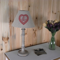 Lampička na nočný stolík - cylinder 16cm