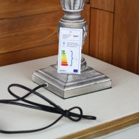 Lampička na nočný stolík Vintage 63 cm