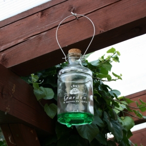 Lapač hmyzu Garden 1897 biely text 20cm