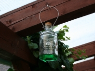 Lapač hmyzu Garden 1897 biely text 20cm