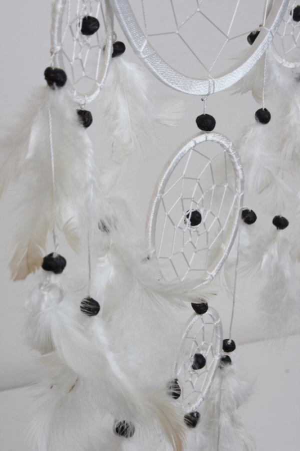 Lapač snov biely 22cm