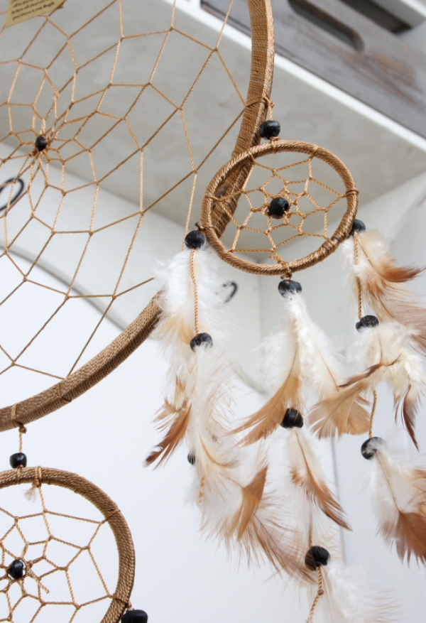 Lapač snov hnedý 27cm