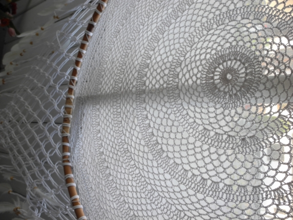 Lapač snov ratan 100cm