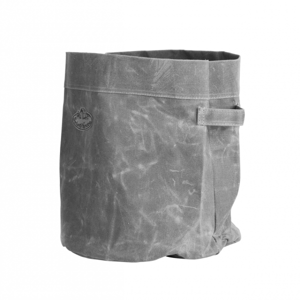 Látkový úložný box 29 x 29 x 33 cm voskované plátno veľkosť L