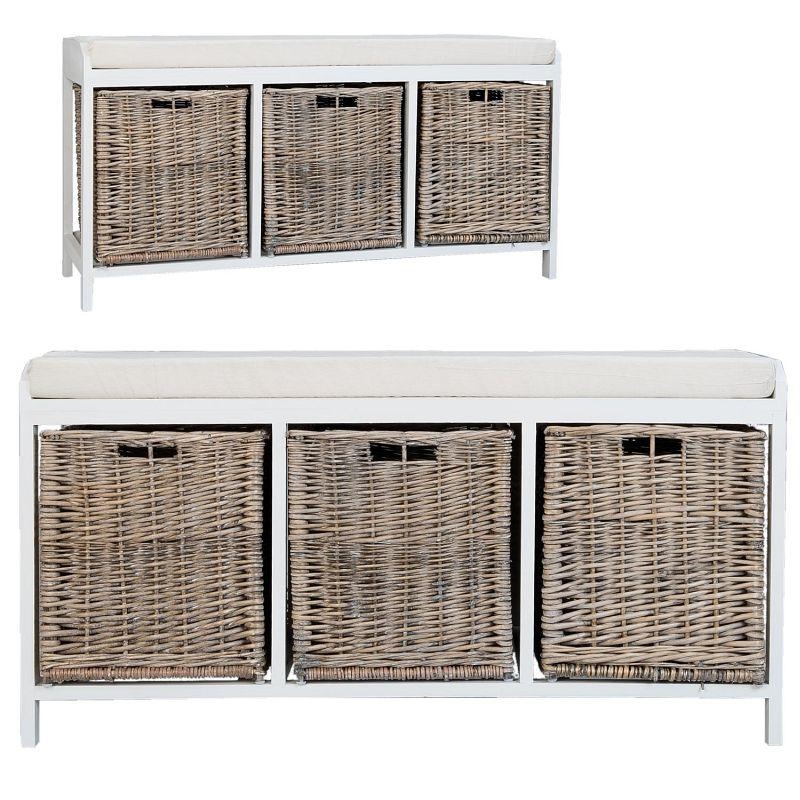 Lavica s úložným priestorom 103x37x54cm