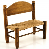 Lavička pre bábiku 23cm