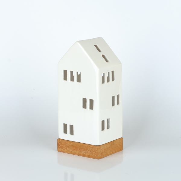 LED domček 10x22,5x8,5cm