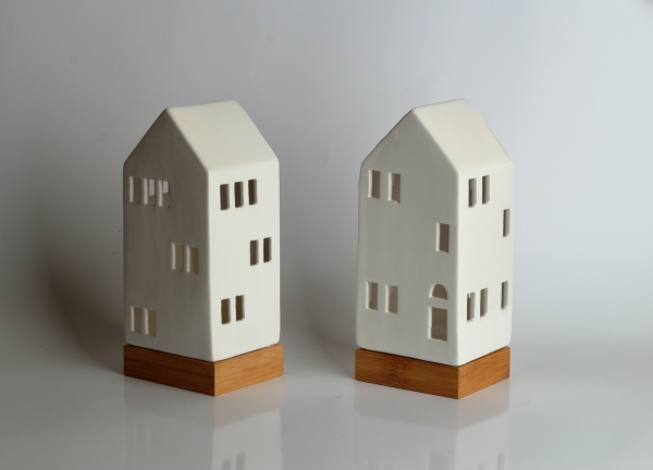 LED domček 10x22,5x8,5cm