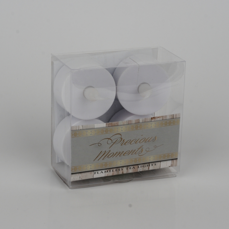 LED sviečka čajová 4ks