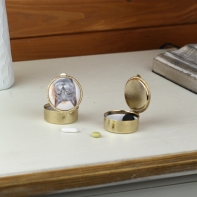 Liekovka mačka šedá guľatá