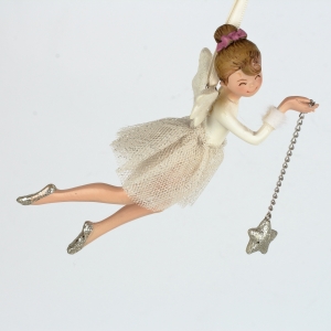 Letiaci anjel v sukni 5x12x6cm