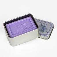 Levanduľové mydlo Lavande Le Blanc v plechovke 100gr