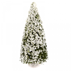 Lacné vianočné dekorácie stromček 16cm