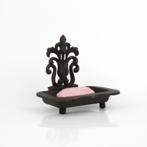 Liatinová miska na mydlo 15,5x11,7x13,8cm