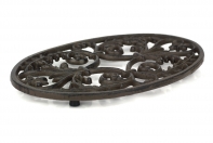 Liatinová podložka pod horúce nádoby ovál 24x15,5cm