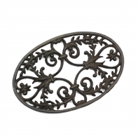 Liatinová podložka pod horúce nádoby ovál 24x15,5cm