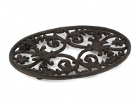 Liatinová podložka pod horúce nádoby ovál 24x15,5cm