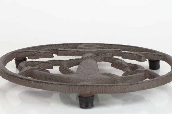 Liatinová podložka pod hrniec kotva 17cm