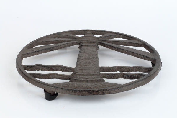 Liatinová podložka pod hrniec maják 17cm