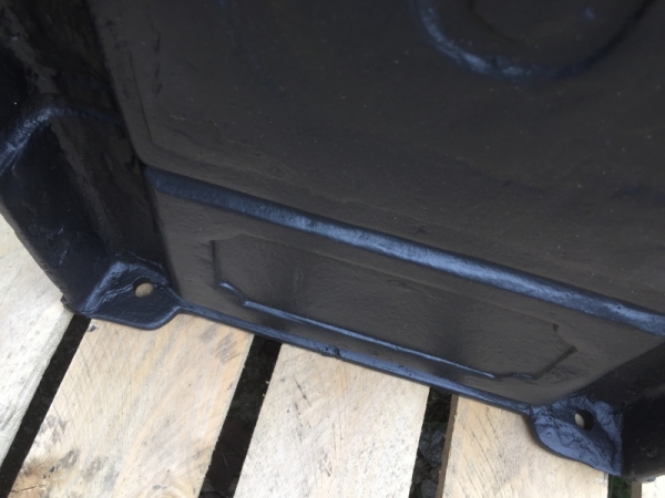 Liatinová záhradná výlevka - vrchná časť