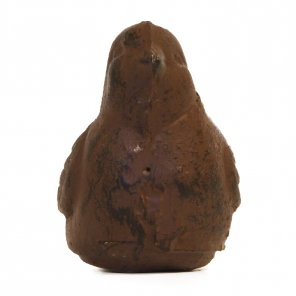 Liatinová zarážka dverí Vtáčik 14 cm