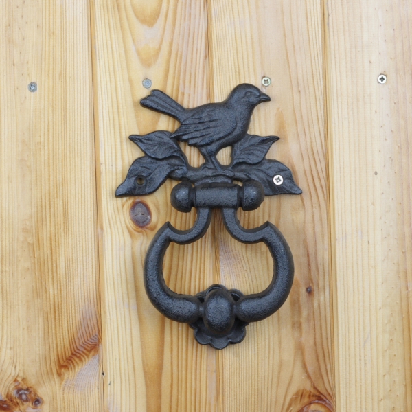 Liatinové klopadlo vtáčik 14,2x19x4cm