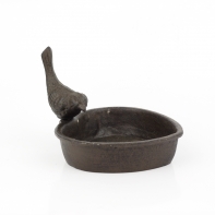 Liatinové náustok srdce s vtáčikom